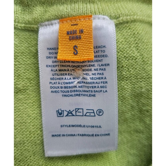 GUEST IN RESIDENCE Cashmere Pull On Everywhere Shorts Women's Small Chartreuse - Picture 5 of 7